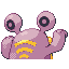 Loudred shiny back-facing sprite from Pokémon Ruby
