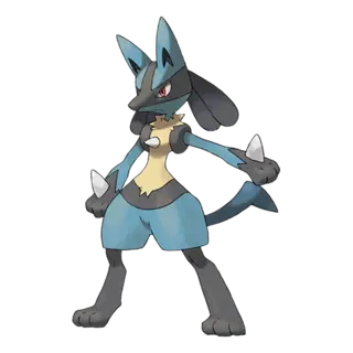 Lucario official artwork