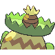 Ludicolo back-facing sprite from Pokémon Pearl