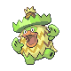 Ludicolo front-facing sprite from Pokémon Pearl