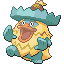 Ludicolo shiny front-facing sprite from Pokémon Emerald