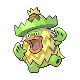 Ludicolo front-facing sprite from Pokémon HeartGold