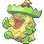 Ludicolo front-facing sprite from Pokémon Sapphire