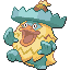 Ludicolo shiny front-facing sprite from Pokémon Sapphire