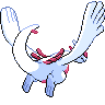 Lugia shiny back-facing sprite from Pokémon White