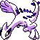Lugia front-facing sprite from Pokémon Crystal
