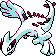 Lugia shiny front-facing sprite from Pokémon Crystal