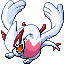 Lugia shiny front-facing sprite from Pokémon Emerald