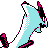 Lugia shiny back-facing sprite from Pokémon Silver