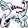 Lugia shiny front-facing sprite from Pokémon Silver