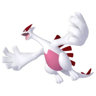 Lugia shiny front-facing sprite from Pokémon Omega Ruby