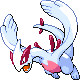 Lugia shiny front-facing sprite from Pokémon Platinum