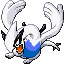 Lugia front-facing sprite from Pokémon Ruby