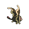 Lumineon shiny back-facing sprite from Pokémon Black