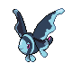 Lumineon front-facing sprite from Pokémon Platinum
