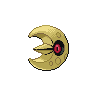 Lunatone front-facing sprite from Pokémon White 2