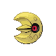 Lunatone front-facing sprite from Pokémon Pearl