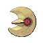 Lunatone front-facing sprite from Pokémon Emerald