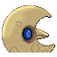 Lunatone shiny back-facing sprite from Pokémon Ruby