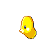 Luvdisc shiny front-facing sprite from Pokémon Diamond