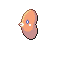 Luvdisc front-facing sprite from Pokémon Emerald