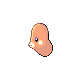 Luvdisc front-facing sprite from Pokémon SoulSilver