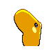 Luvdisc shiny back-facing sprite from Pokémon SoulSilver