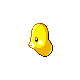 Luvdisc shiny front-facing sprite from Pokémon SoulSilver