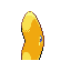 Luvdisc shiny back-facing sprite from Pokémon Sapphire