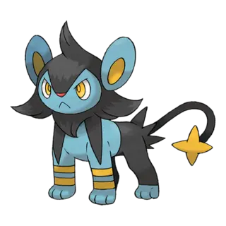 Luxio official artwork