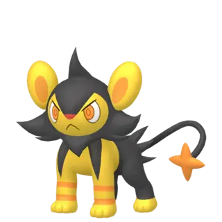 Luxio shiny front-facing sprite from Pokémon Shield