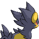 Luxray shiny back-facing sprite from Pokémon Pearl