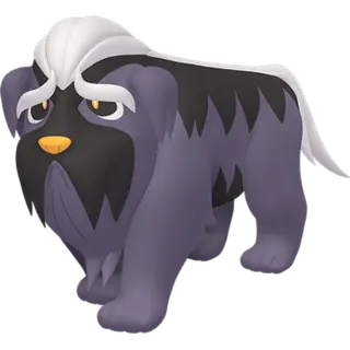 Mabosstiff shiny front-facing sprite from Pokémon Violet