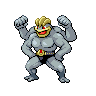 Machamp front-facing sprite from Pokémon Black