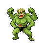 Machamp shiny front-facing sprite from Pokémon Black