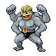 Machamp front-facing sprite from Pokémon Diamond