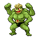 Machamp shiny front-facing sprite from Pokémon Diamond