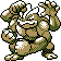 Machamp front-facing sprite from Pokémon Gold