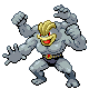 Machamp front-facing sprite from Pokémon HeartGold