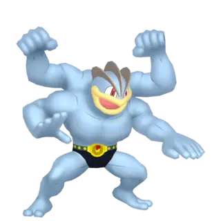 Machamp front-facing sprite from Champions