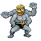 Machamp front-facing sprite from Pokémon Platinum