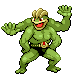 Machamp shiny front-facing sprite from Pokémon Platinum