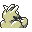Machamp back-facing sprite from Pokémon Yellow