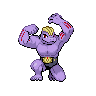 Machoke front-facing sprite from Pokémon White 2