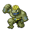 Machoke shiny front-facing sprite from Pokémon FireRed