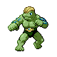 Machoke shiny front-facing sprite from Pokémon HeartGold
