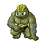 Machoke shiny front-facing sprite from Pokémon Sapphire