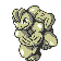 Machoke front-facing sprite from Pokémon Yellow