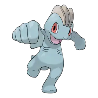 Machop official artwork