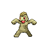 Machop shiny front-facing sprite from Pokémon Black 2